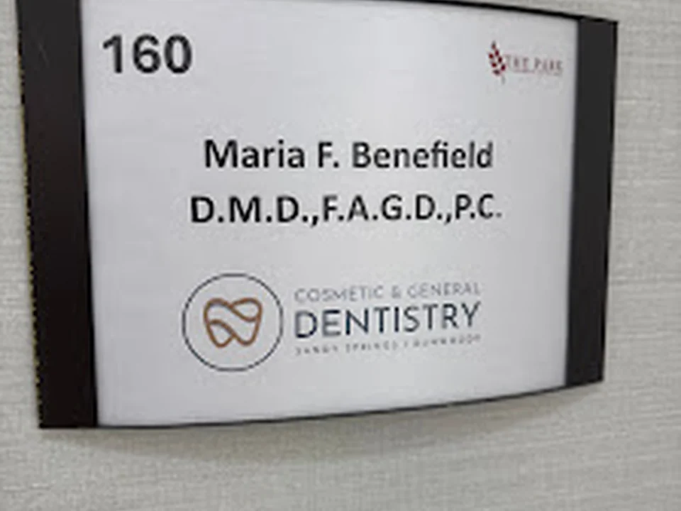 Cosmetic & General Dentistry: Maria Benefield, DMD