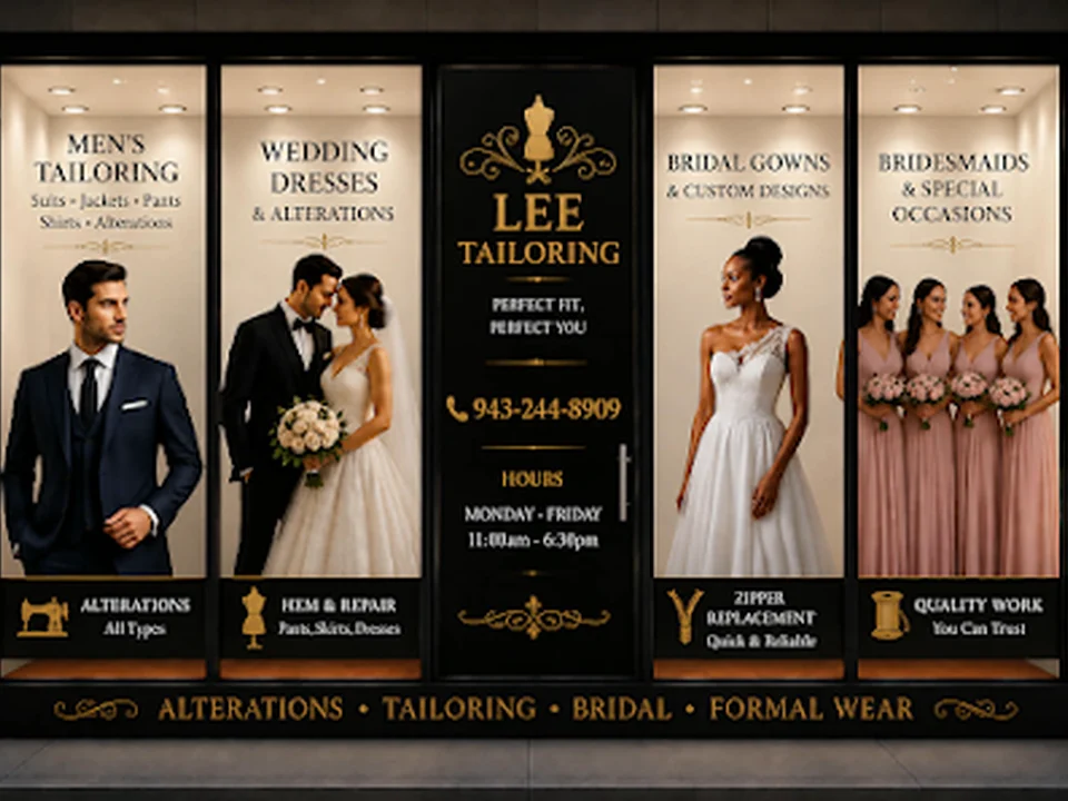 Lee Tailoring Atlanta (inside K&G Fashion Superstore)